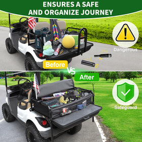 Cartalia storage bag shows inner and outer pockets for organized items.