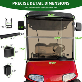 Cartalia UV glare protection blocks sun on sunny rounds