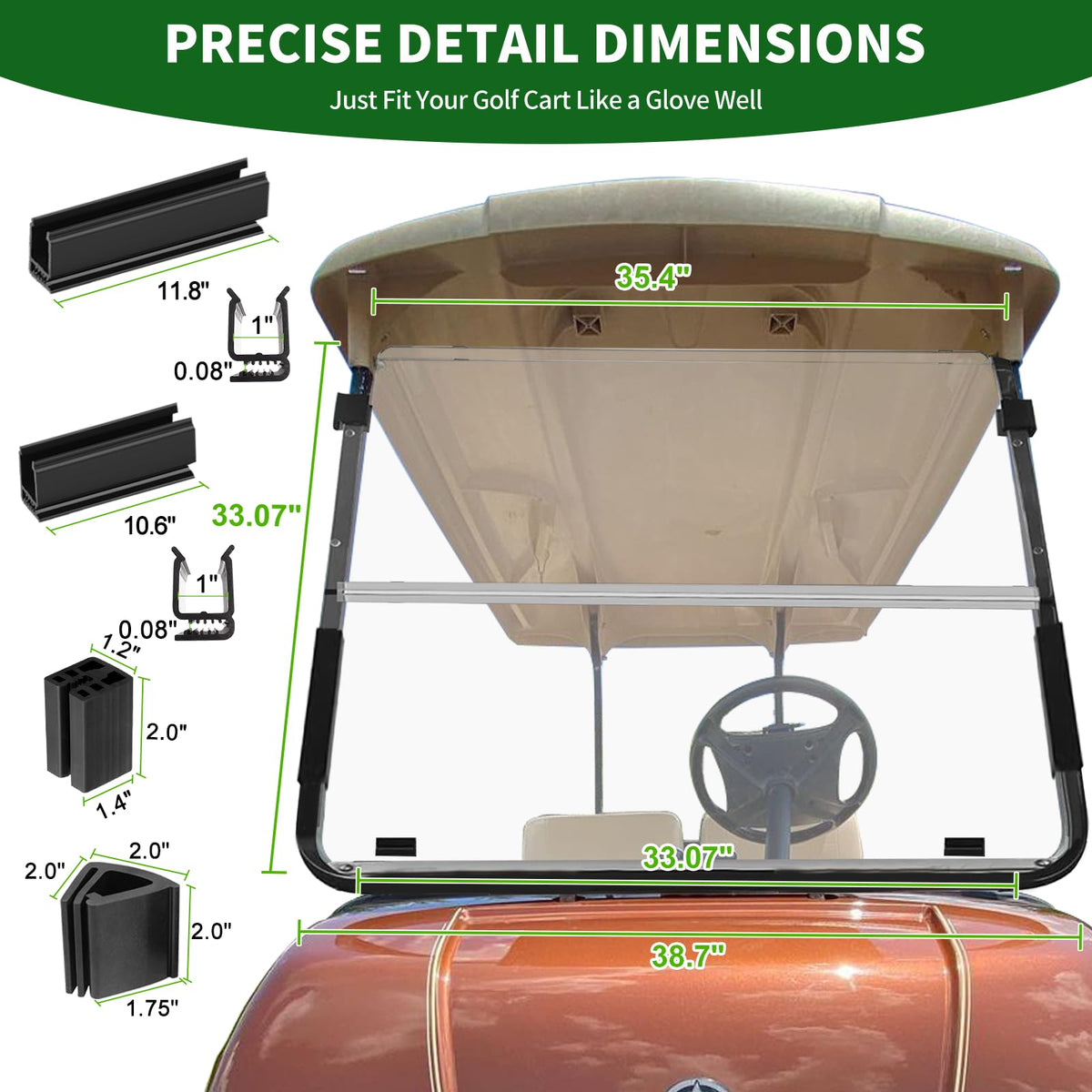 Cartalia UV glare protection for clear, comfortable driving