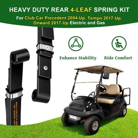 Cartalia rear springs kit for Club Car Tempo 2017-up enhances stability and comfort.