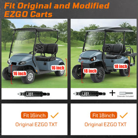 Cartalia installation bushings for EZGO shocks ensure a secure fit.