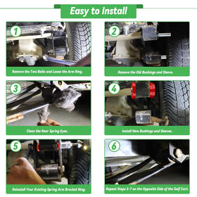 Cartalia installation guide aids smooth replacement for EZGO and Club Car