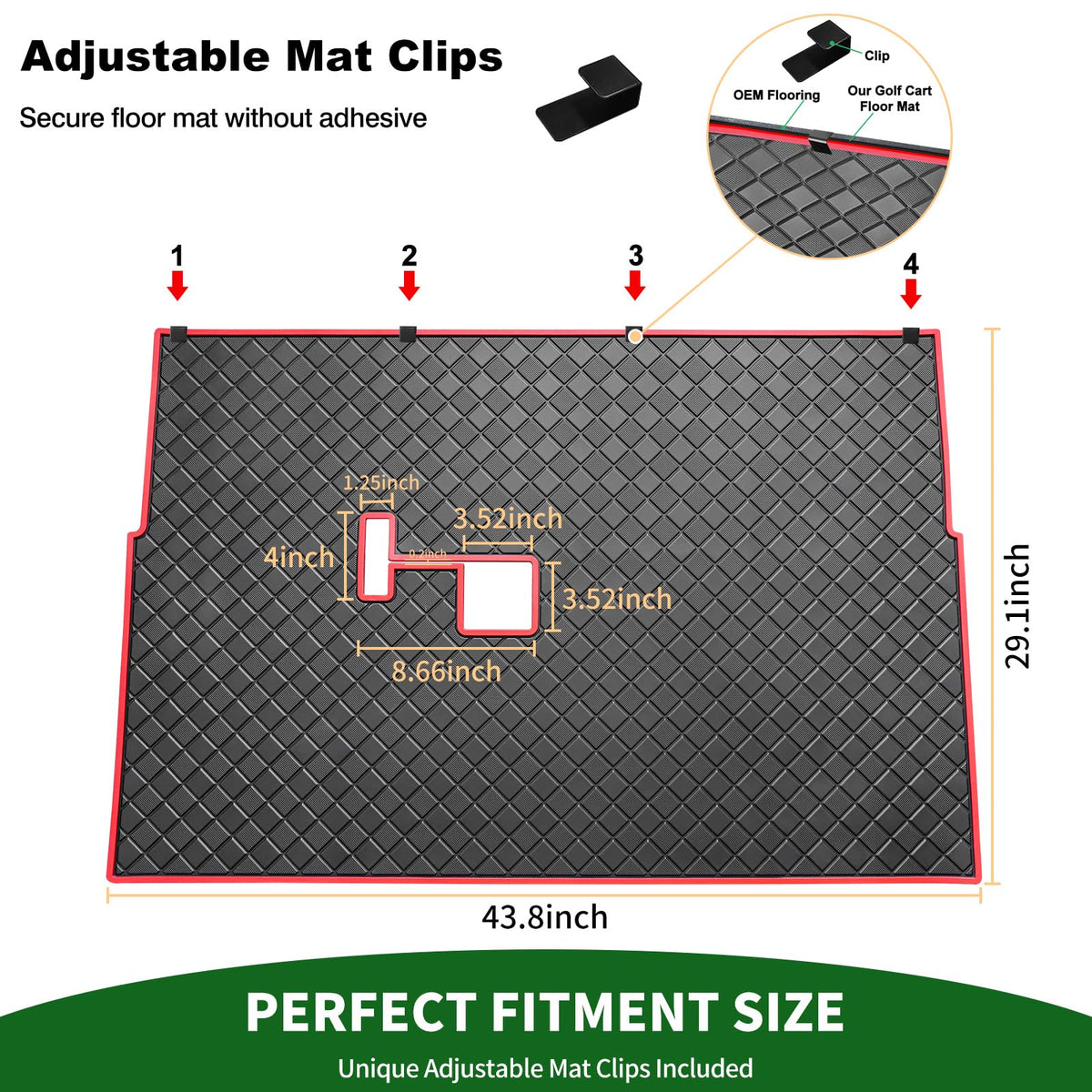 Cartalia natural rubber 8mm material emphasizes durability.