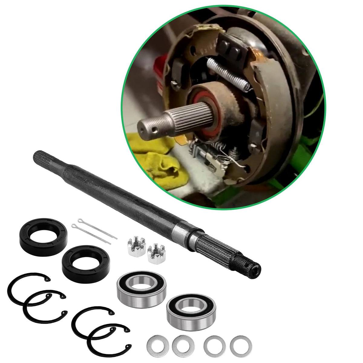 Cartalia axle shaft contributes to a quieter, smoother ride