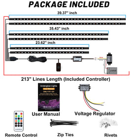 Cartalia boxed LED light kit includes everything needed for setup
