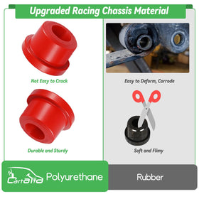 Cartalia polyurethane bushings close-up highlighting durable material