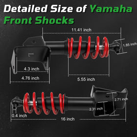 Cartalia preassembled coils simplify front shock installation.