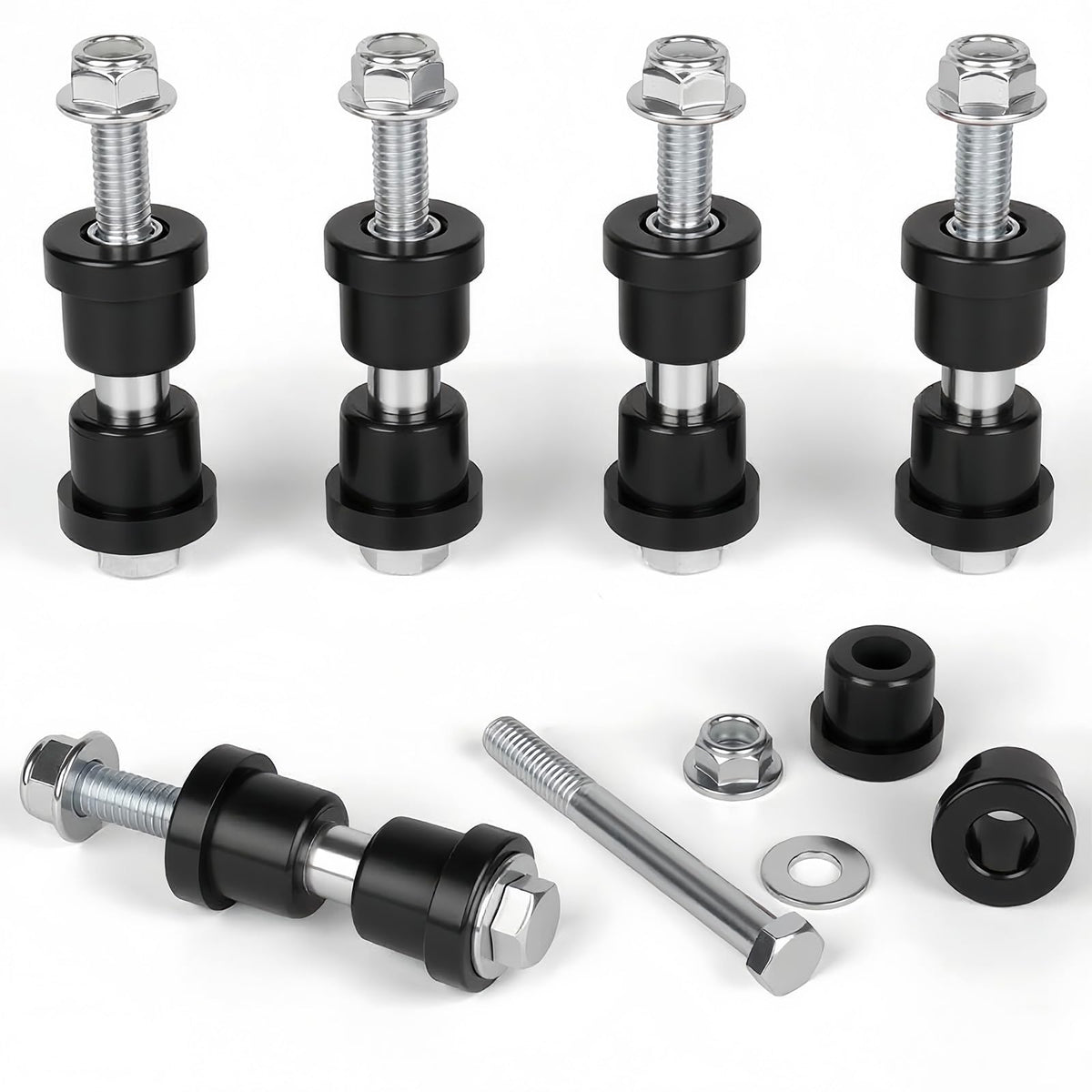 Cartalia rear leaf spring bushings kit for EZGO TXT and Club Car DS improves ride stability