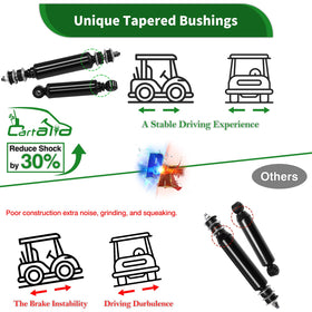 Cartalia rear shocks with anti rust layer resist rust and oil leaks