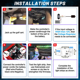 Cartalia remote control included for easy operation