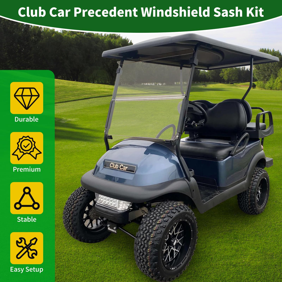 Cartalia rubber bumper pads protect windshield surface from wear