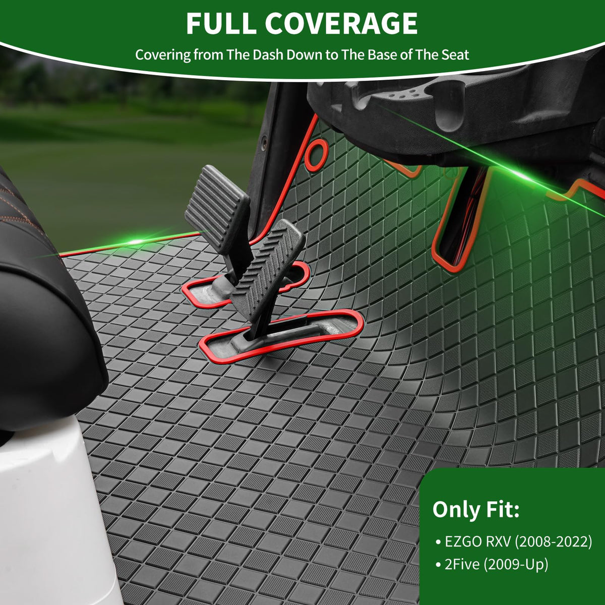 Cartalia RXV 8mm full-coverage mat with anti-slip grip for stability