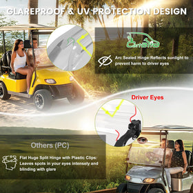 Cartalia scratch-resistant windshield maintains clear view
