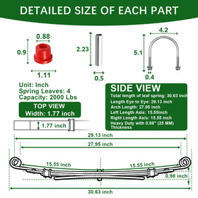 Cartalia seamless sleeves with bushings improve alignment and durability.