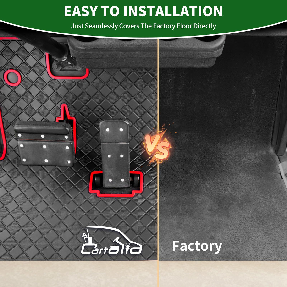 Cartalia Valor floor mat full coverage 8mm thick for durable protection