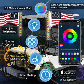 Cartalia waterproof light kit withstands rain dust and rough field use