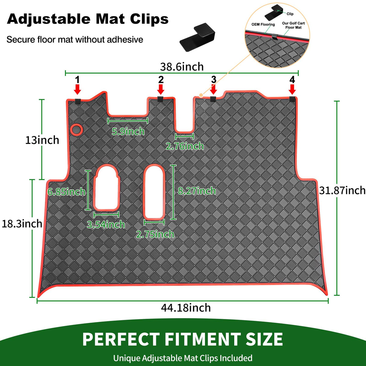 Cartalia weather-resistant mat performs in sun or rain