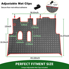 Cartalia weather-resistant mat performs in sun or rain