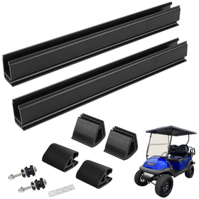 Cartalia windshield clips upper fold for Club Car, secure fit reduces wind noise