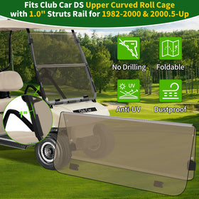 Cartalia folding clip kit shown with windshield.