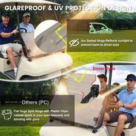 Cartalia windshield hardware included for quick installation.