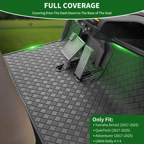 Cartalia Yamaha Drive2 full-coverage mat fits precisely for a seamless interior