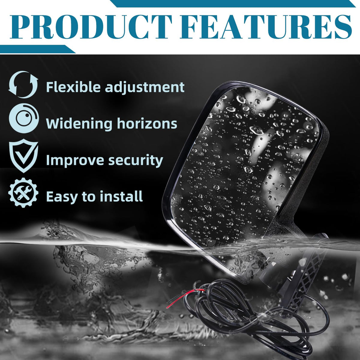 CartClan 180-degree adjustable joint for personalized viewing angle