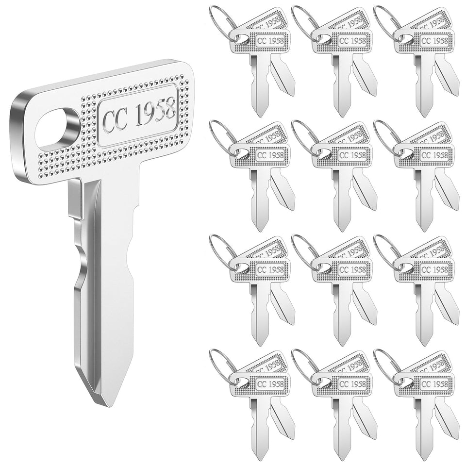 CartClan 25PCS Club Car Keys pack for backup ignition access