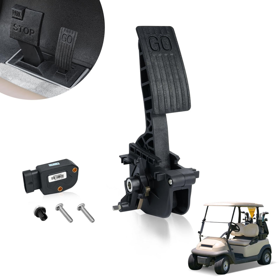 CartClan 2nd-gen accelerator pedal assembly with anti-slip texture for secure grip