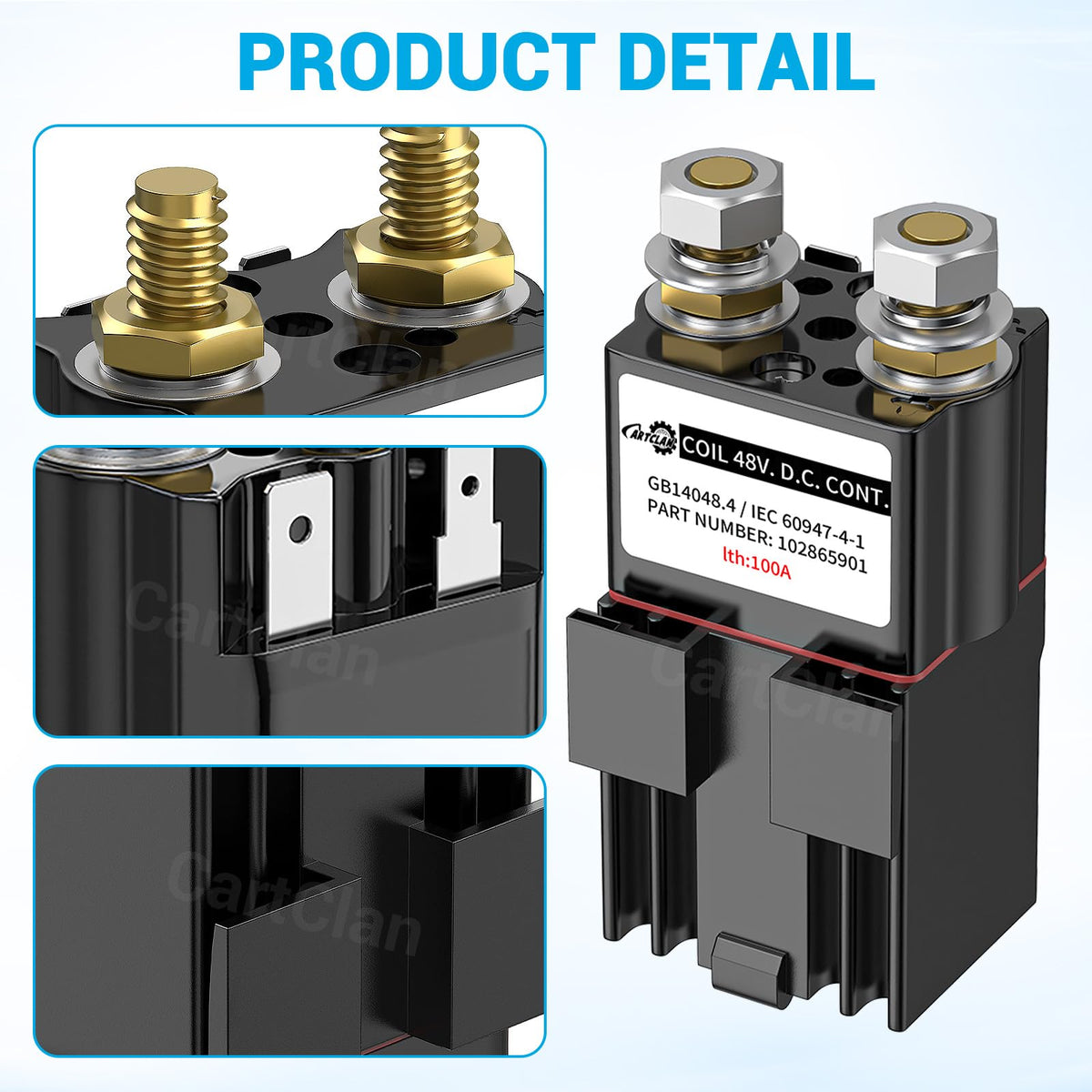Package contents: solenoid and resistance assembly by CartClan