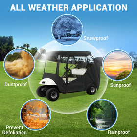 CartClan 600D polyester fabric delivers tear resistance and durability.
