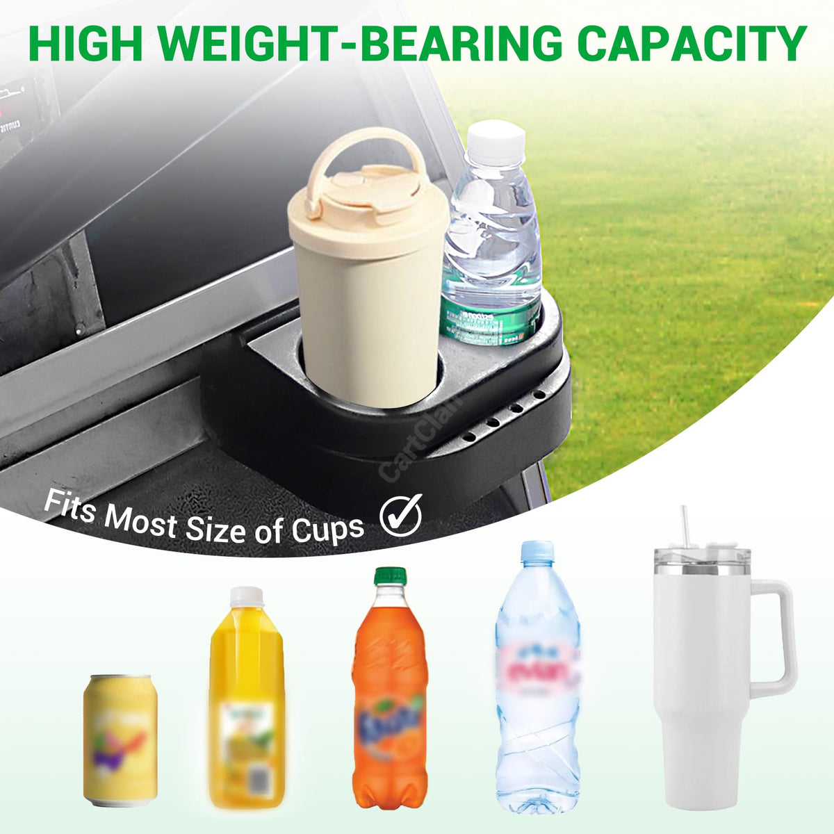 CartClan ABS material close-up highlighting smooth edges and wear resistance for long-lasting use.