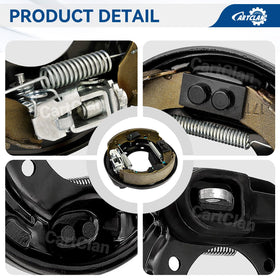 CartClan activating lever and springs improve brake responsiveness.