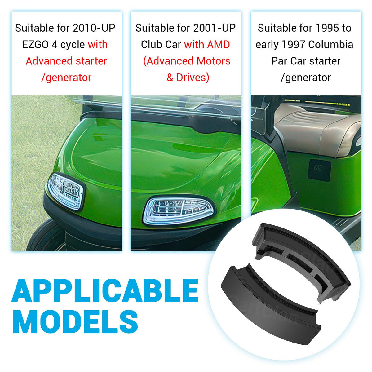 CartClan AMD starter generator cover supports accessible service during routine checks.
