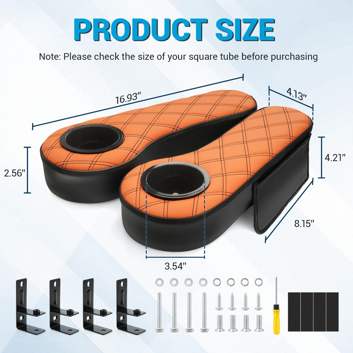 CartClan hollow bottom design helps prevent water accumulation.