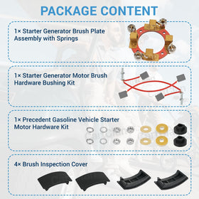 CartClan brush inspection cover enables quick maintenance checks.
