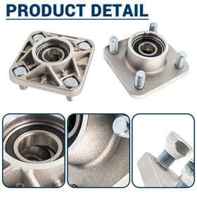 CartClan center cap and hub component shown for a complete upgrade.