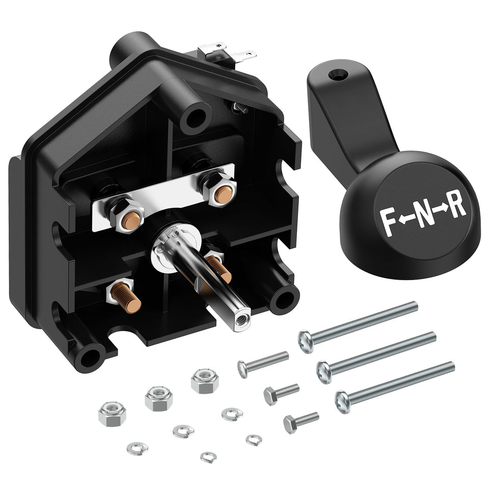 CartClan Club Car DS 36V forward/reverse switch with handle for smooth shifts.