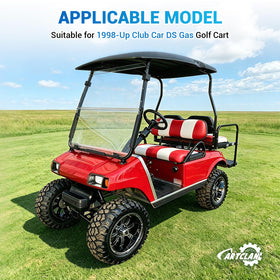 CartClan Club Car DS accelerator rod assembly side view for easy linkage
