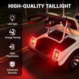 CartClan Club Car DS LED wiring harness enables reliable on-cart connections.