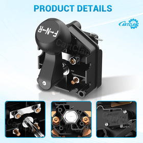 CartClan Club Car DS switch handle installation view for easy replacement.