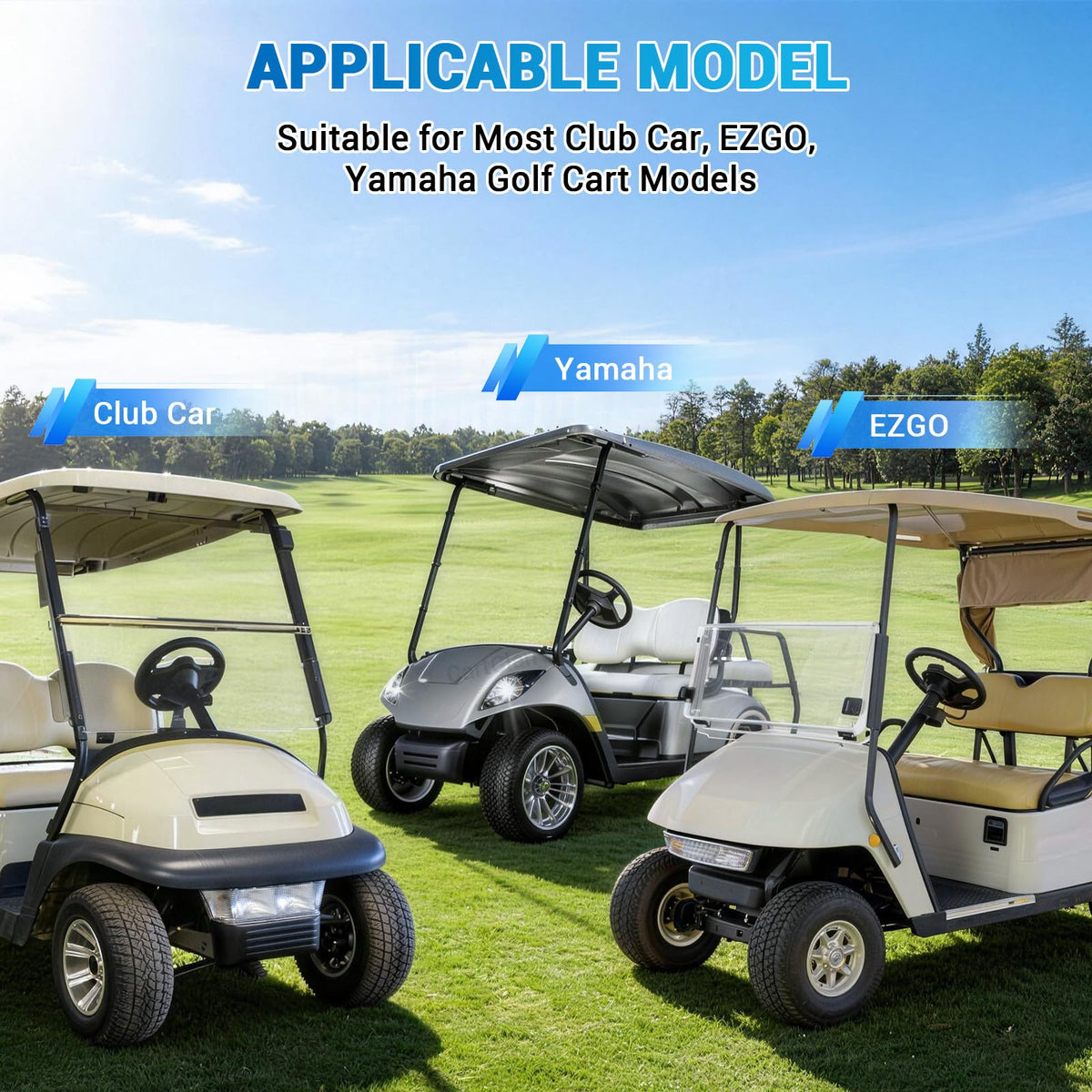 CartClan Club Car key demonstrates cross-compatibility across Club Car models