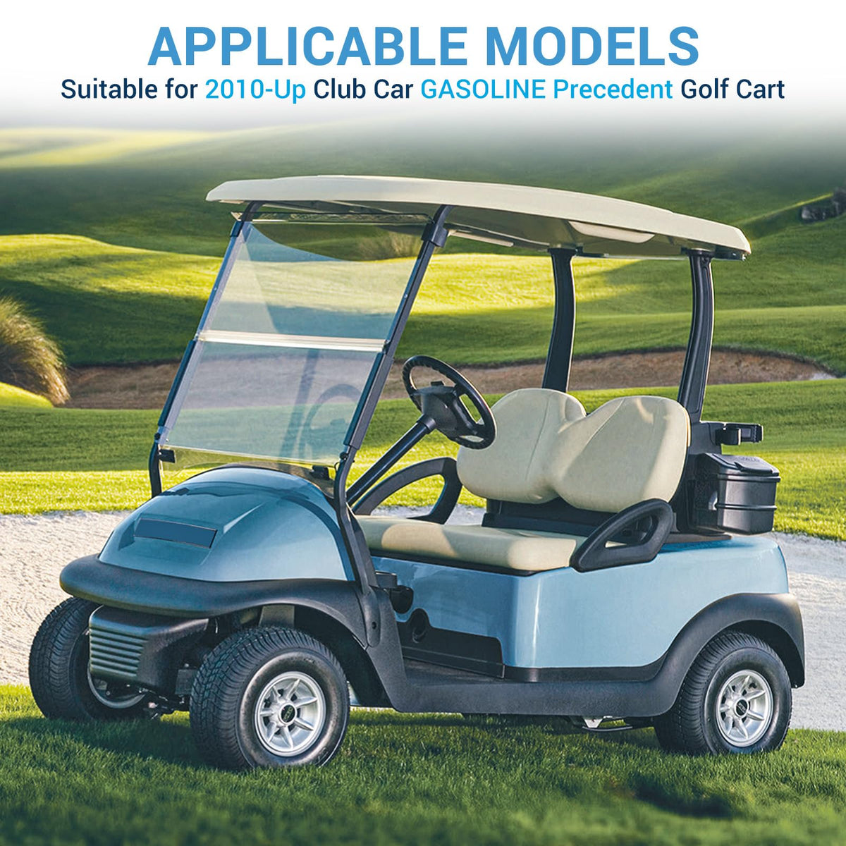 CartClan Club Car Precedent brush set for quick maintenance and improved charging.