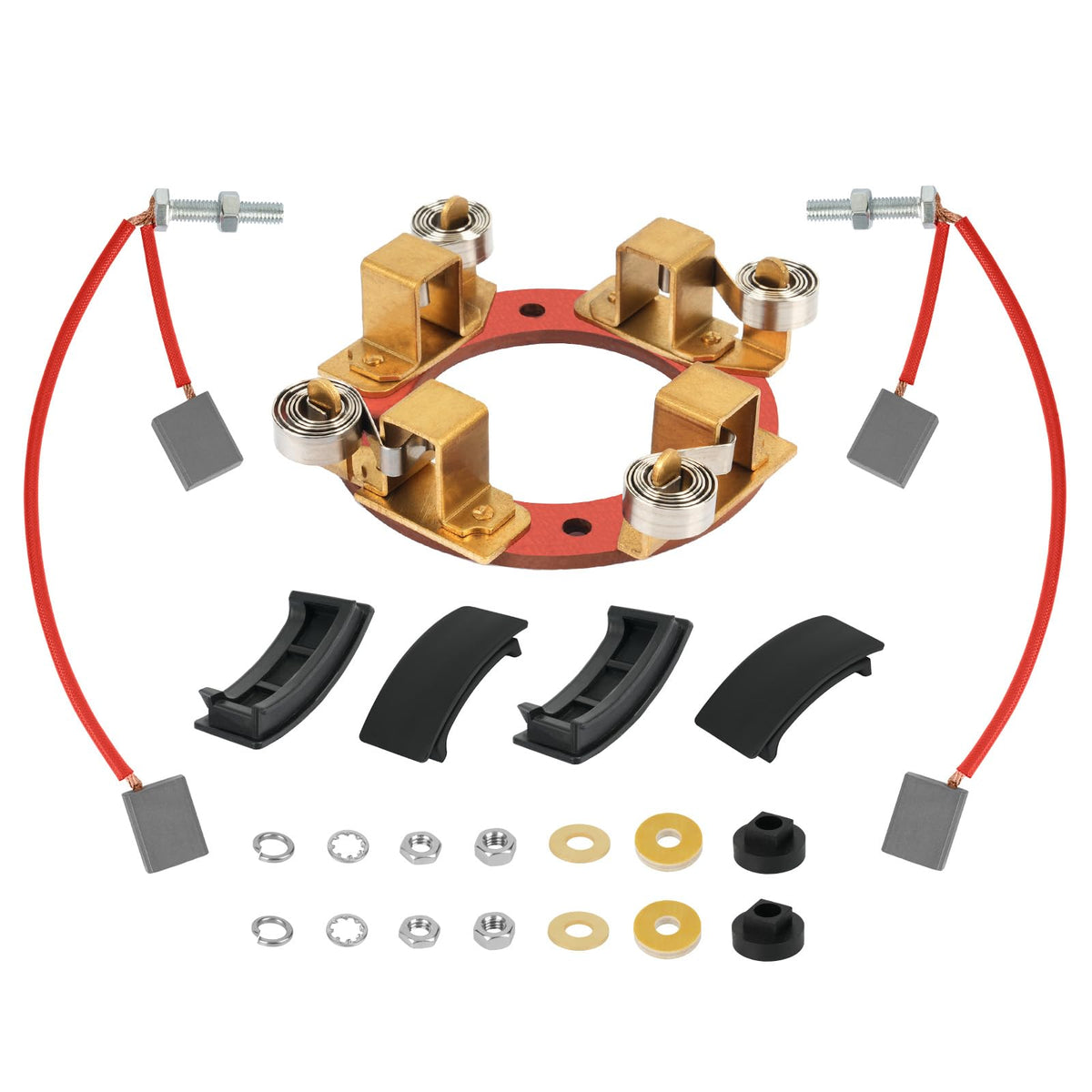 CartClan starter brush plate assembly with springs for reliable Club Car Precedent power.