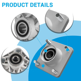 CartClan Upper clevis assembly enables precise front-end alignment.