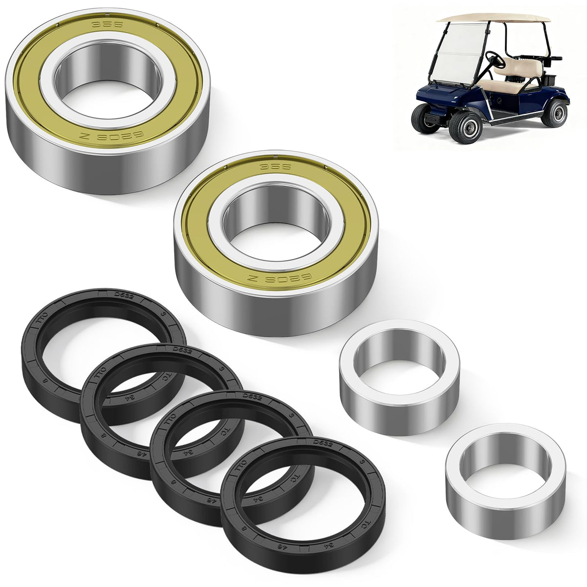 CartClan rear axle oil seal close-up for leak prevention and smoother operation