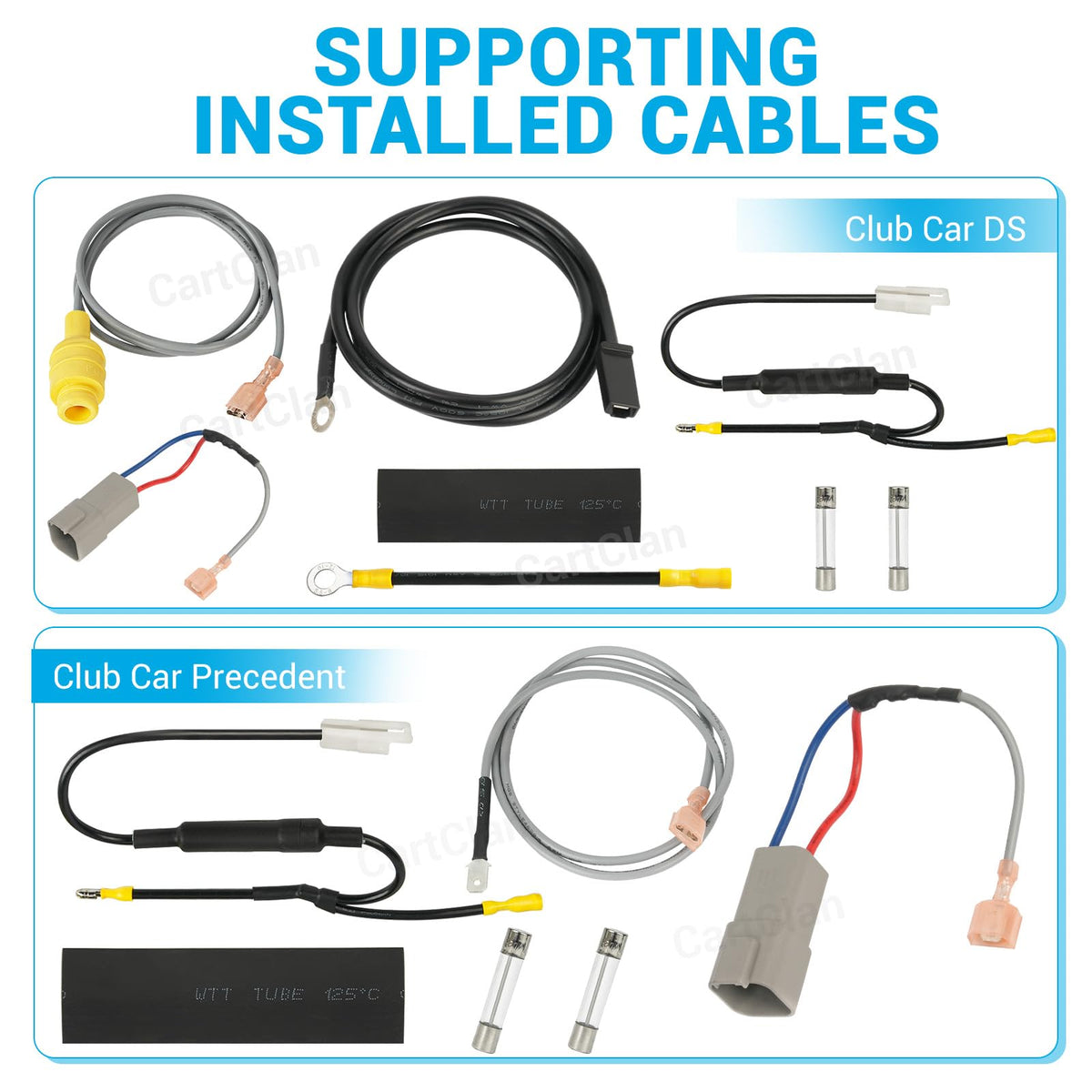CartClan IQ bypass charger replacement warning graphic