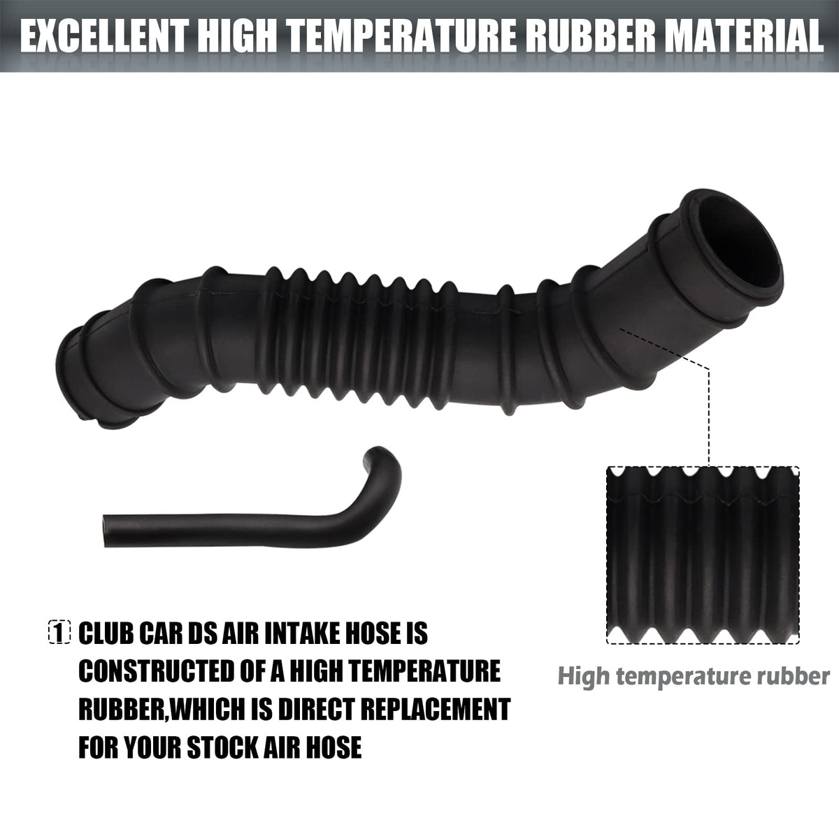 CartClan crankcase vent tube durable construction for reliable routing