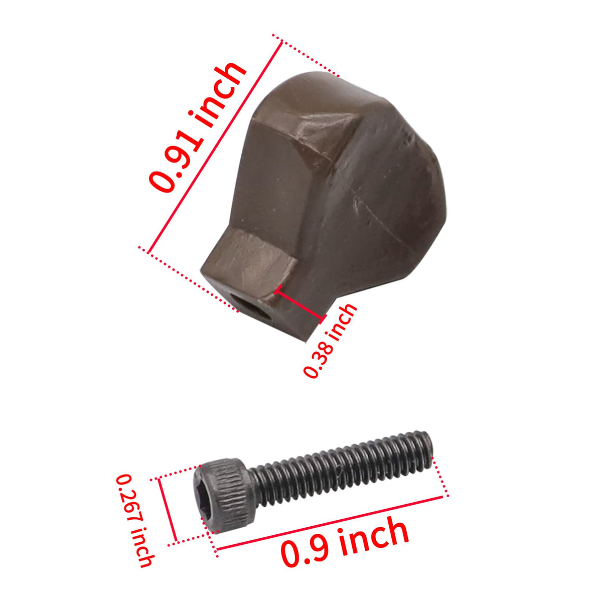 CartClan bolts included for secure clutch button installation.