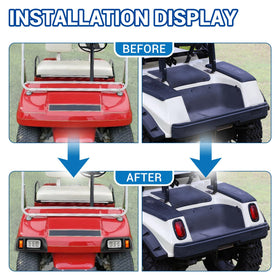 CartClan Durable LED kit withstands vibrations and temperature changes during rides.